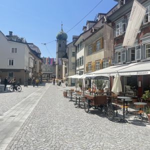 Feierliche Eröffnungsfeier der Anton Schneider Straße,  Rathaus Straße und Bergman Straße.